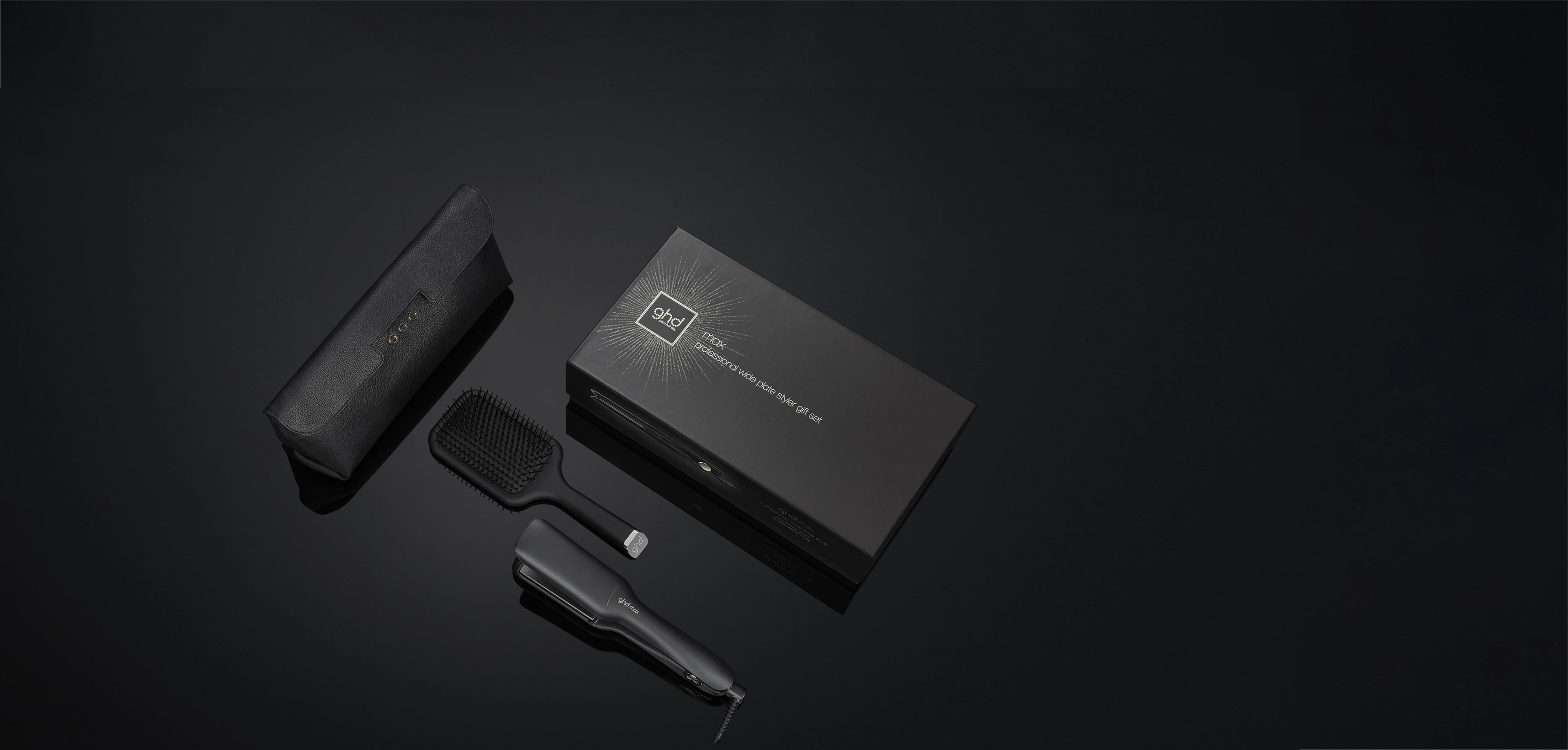 GHD MAX PROFESSIONAL WIDE PLATE STYLER GIFT SET beautywithinpro