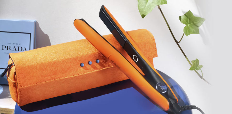 NEW GHD GOLD HAIR STRAIGHTENER IN APRICOT CRUSH