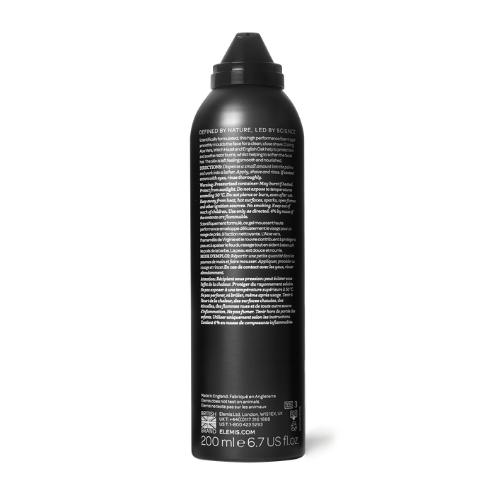 Elemis Mens Ice-Cool Foaming Shave Gel 200ml
