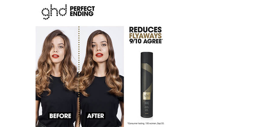 ghd perfect ending - final fix hairspray 400ml For long-lasting hold and a professional finish.